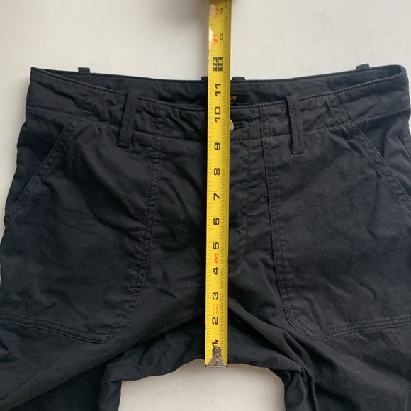 NWOT Quince black organic cotton utility joggers zip ankle size 4 hiking pants - Picture 7 of 11